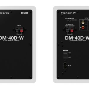 PIONEER DJ DM 40D W Diffusori monitor attivi bass-reflex a 2 vie (Copia)
